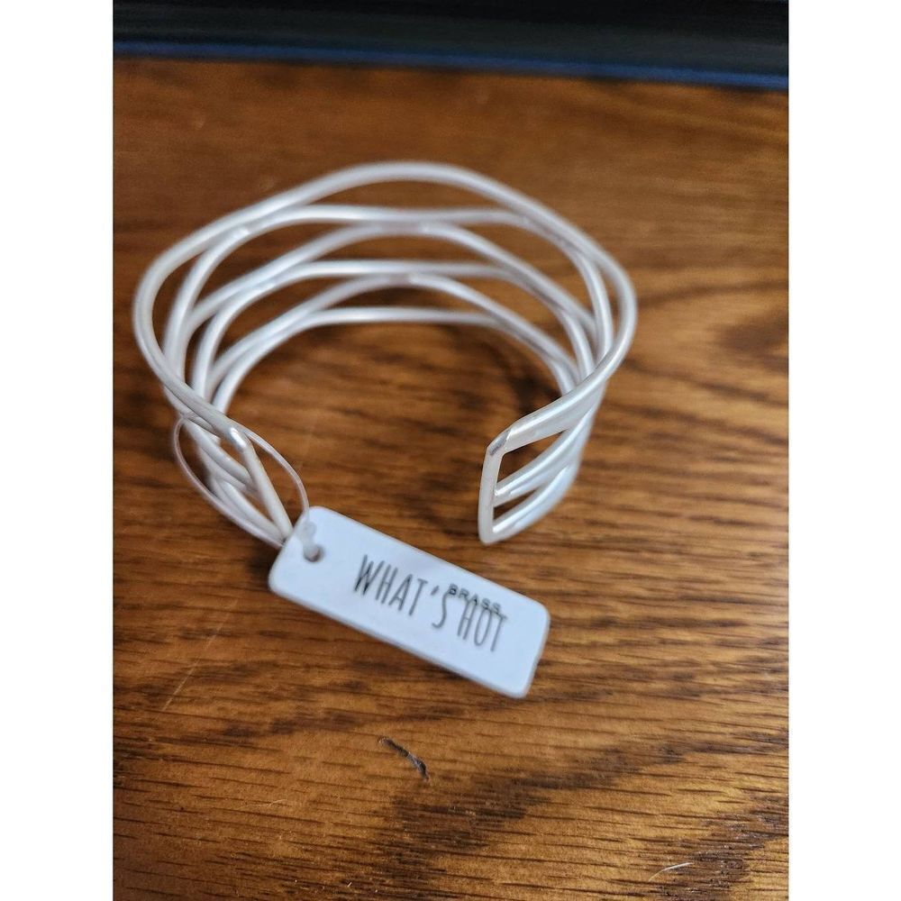 What's Hot Multi Strand Bangle Bracelet - Picture 3 of 5